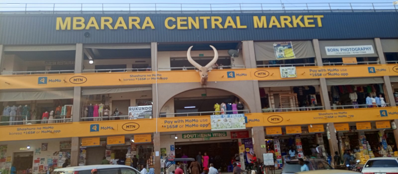Mbarara City streets and commercial buildings showcasing the rapid growth of western Uganda’s economic hub.