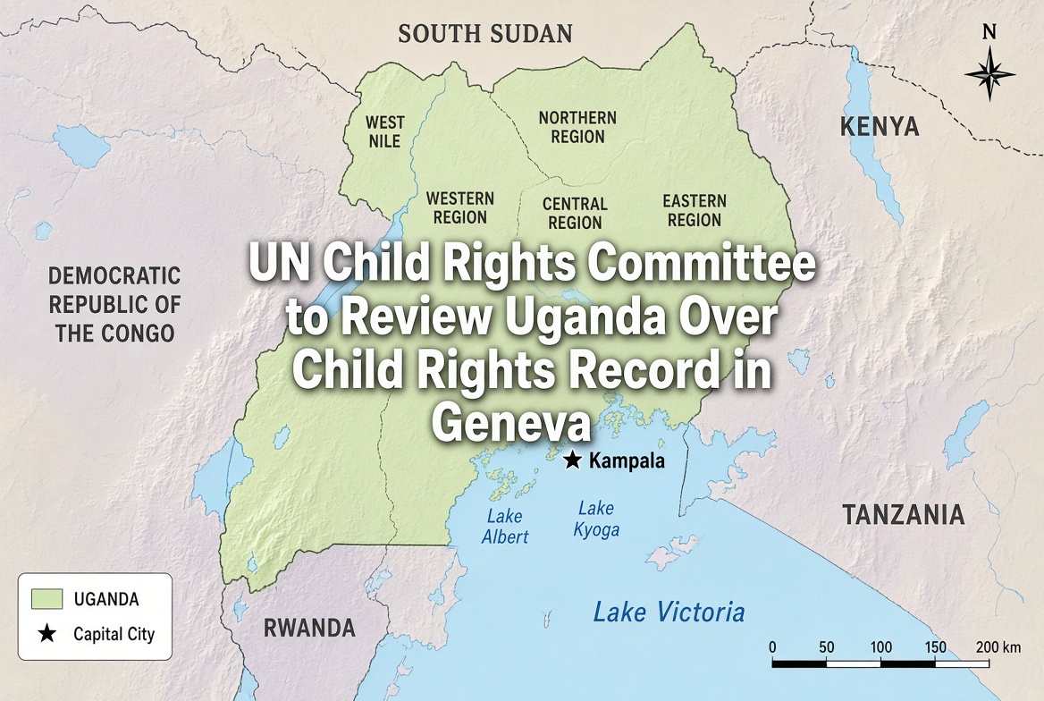 UN Committee on the Rights of the Child to review Uganda’s implementation of children’s rights obligations in Geneva.
