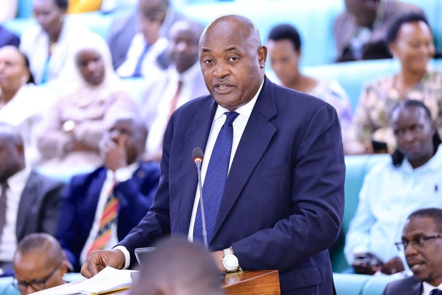 Kigulu North MP Samuel Kungu Bamuteeze who donated 2.12 acres of land for the proposed Health Centre III in Kidago Sub-county, Iganga District.