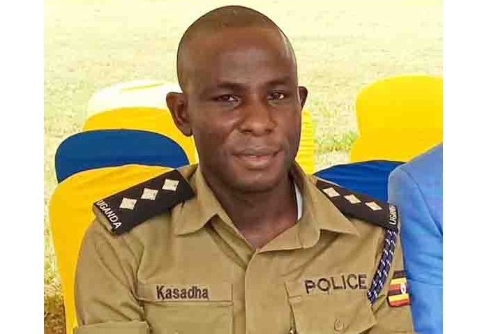 Busoga East Police spokesperson ASP Michael Kasadha speaking about an alleged highway robbery involving beverage company employees in Iganga.