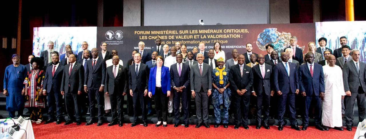 Delegates in session at the Ministerial Forum on Critical Minerals, Value Chains and Beneficiation in Abidjan, Côte d'Ivoire